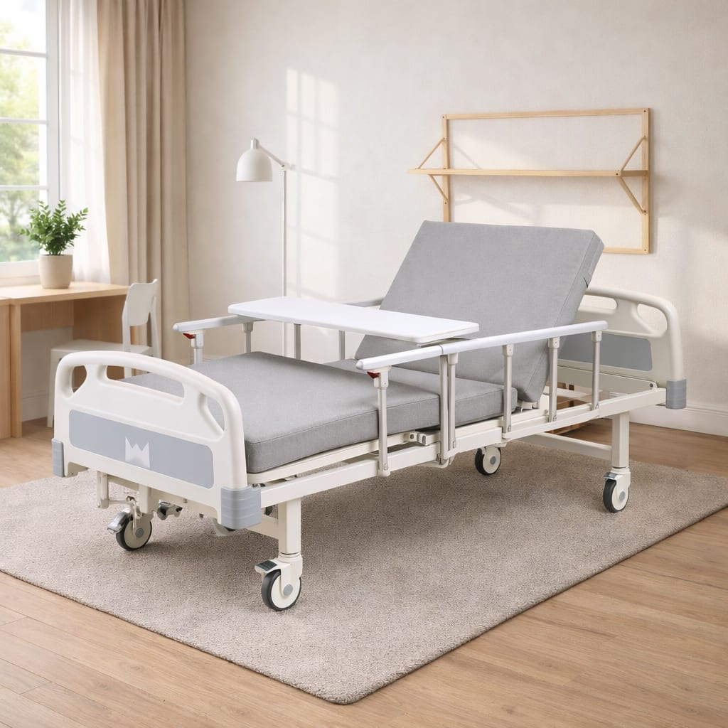 2 Functions Manual Hospital Bed
