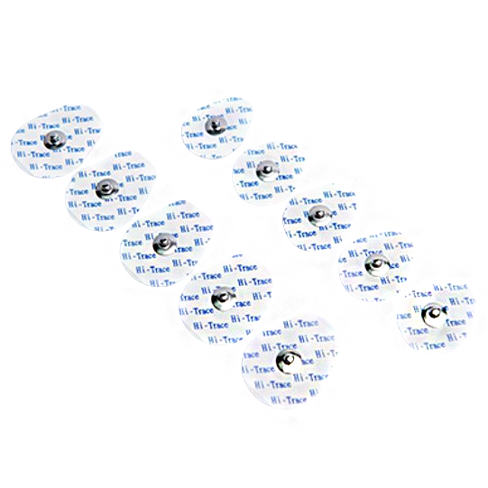 Hitrace ECG Electrodes Foam-Solid Gel (Adult)