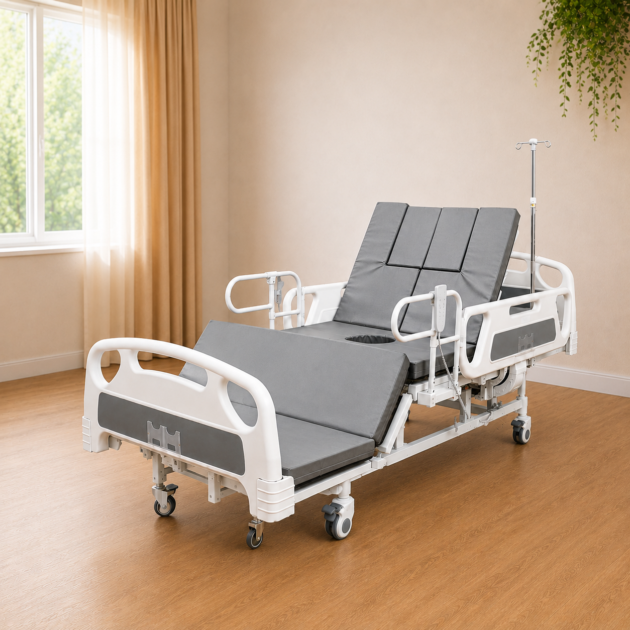 Hospital Bed – 6 Functions Auto (Hi-Low)