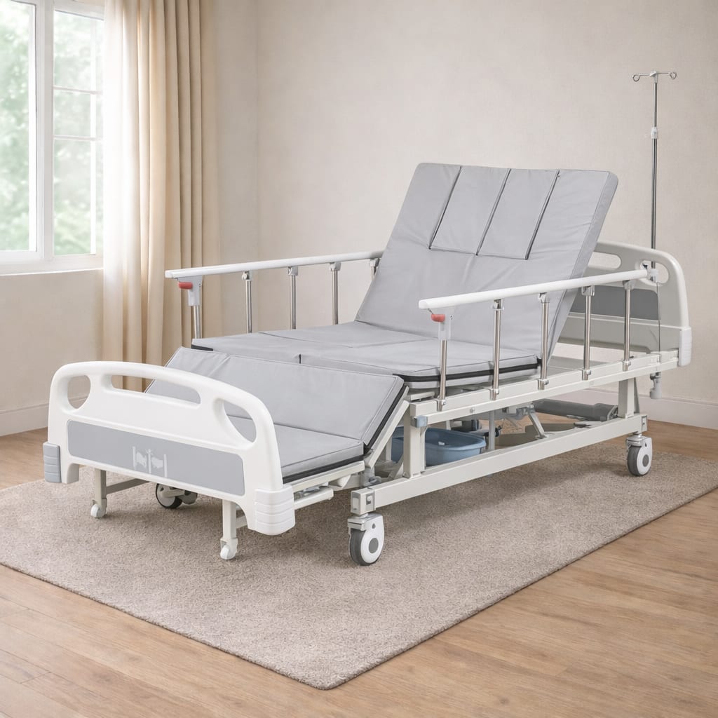 Hospital Bed - 5 Functions Manual