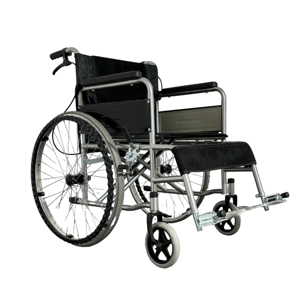 Hospital Standard Lightweight Wheelchair (Black)