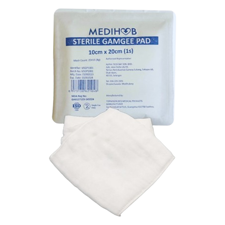 MediHub Gamgee Pad Sterile (10cm x 20cm)