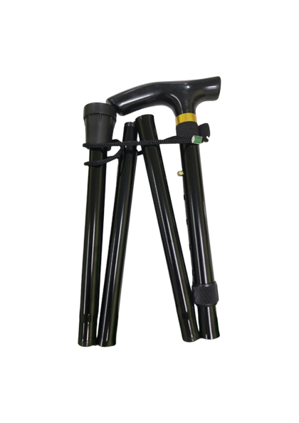 Metal Foldable Cane (Adjustable)