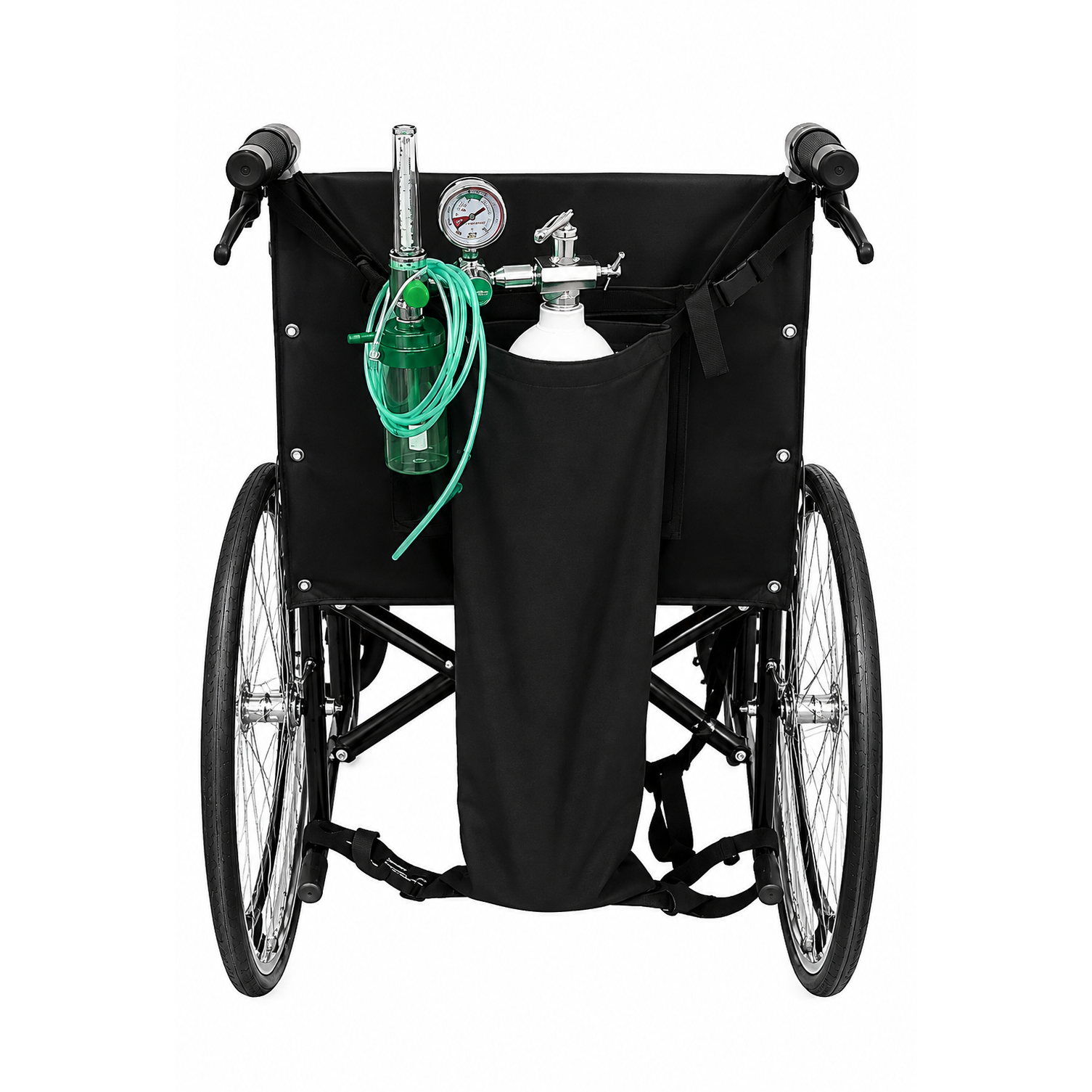 Oxygen Cylinder Holder for Wheelchair