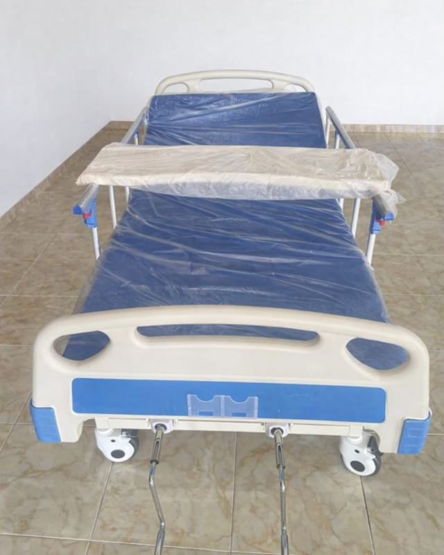 Gambar sebenar penghantaran dan pemasangan katil hospital