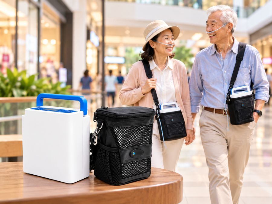 Portable Mesin Oksigen (Portable Oxygen Concentrator)